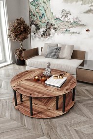 Yin Yang 4 70 - Walnut