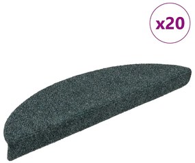 20 db zöld öntapadó lépcsőszőnyeg 56 x 17 x 3 cm