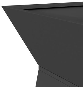 Növényállvány Fekete Fém 40 x 40 x 101 cm Dekoratív betétek
