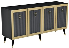 Bare Anthracite and Gold szekrény