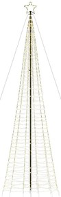 meleg fehér LED karácsonyfa tüskékkel 1534 LED 500 cm