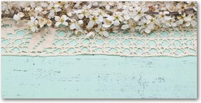 Fotó kép edzett üveg Cseresznyevirágok 140x70