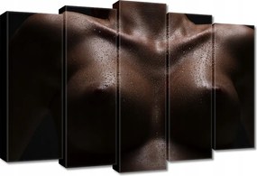 Vászonkép 70x50 Feszes mellek Akt