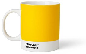 Sárga kerámia bögre 375 ml Yellow 012 – Pantone