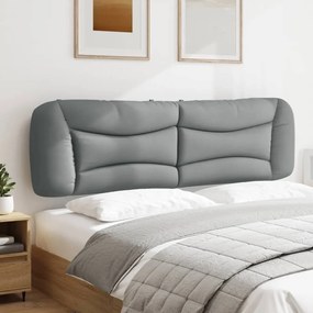 világosszürke szövet fejtámla párna Hvar 193 cm