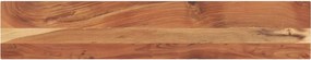 vidaXL tömör akácfa téglalap alakú asztallap 160x20x2,5 cm