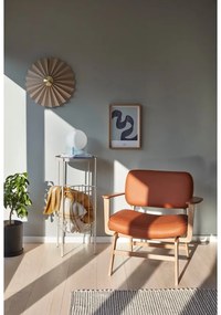 Haze narancssárga műbőr fotel - Hübsch