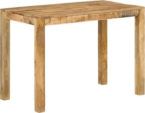 vidaXL tömör mangófa étkezőasztal 110 x 55 x 76 cm