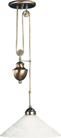 Rabalux - Pótüveg MARIAN E27, 39 cm átmérő, fehér