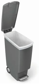 Simplehuman keskeny pedálos szemetes 40 l, szürke