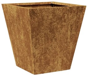 Kerti növénytartók 2 db 30x30x30 cm időjárásálló acélból