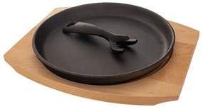 Grill öntöttvas serpenyő levehető nyéllel ø 22 cm LITINA – Orion