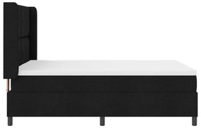 Boxspring Ágy Mattresses Fekete 140x200 cm Szövet