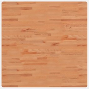 tömör bükkfa négyzet alakú asztallap 90 x 90 x 2,5 cm