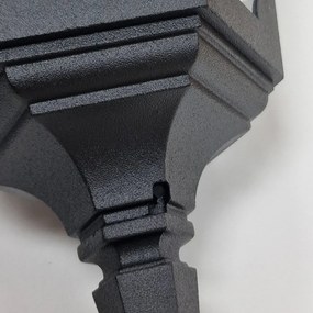 Elstead Lighting Parish PR9-BLACK Függőlámpa 1x60W/E27 IP44