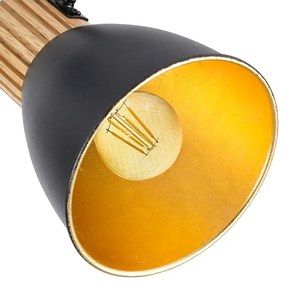 Brilagi - Spotlámpa ODENSE 4xE14/10W/230V kaucsukfa/fekete