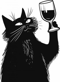 Poszter 21x29,7cm Macskavirtuóz