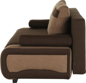 Kanapé, csokoládé/világos barna, BOLIVIA