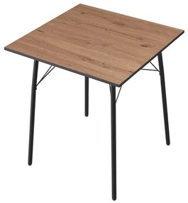 Étkezőasztal 70 MALAK (artisan tölgy + fekete) (4 fő részére). 1091473