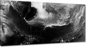 Festmények 115x55 Világvége Isten haragja