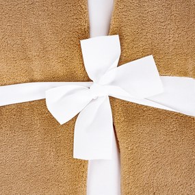 4Home gyapjú hatású pléd barna, 150 x 200 cm