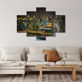 Éjszakai város képe (150x105 cm)
