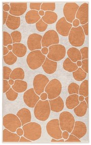 Narancssárga mosható szőnyeg 80x150 cm Orange Meadow – Mila Home