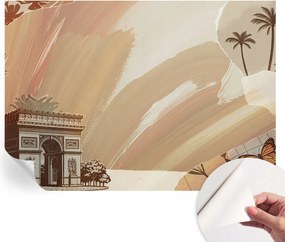 Öntapadós Dekoratív Fotótapéta Hálószobába Egzotikus utazás 312x219