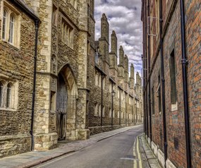 Poszter 60x50cm Cambridge utcái, Assaf Frank