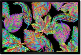 Poszterek keretben 60x40 Színes levelek Levelek