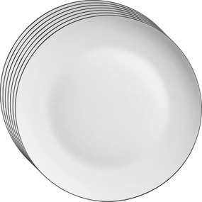 Mäser Felise 27,5 cm-es sekély tányér készlet, 6db
