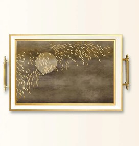 Üveg tálca, 38×24 cm – TPB9818