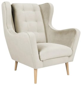 OMI XXL krémszínű fotel