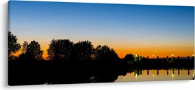 A naplemente képe (120x50 cm)