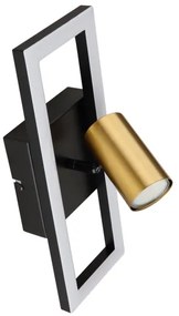 Globo 57032-1- LED Fali spotlámpa MARRIE 1xGU10/5W/230V + LED/12W/230V