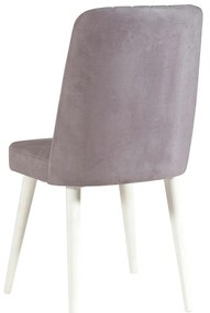 Étkező szett Dobuse 3 (fehér + szürke) (4 személy számára). 1093807