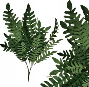 Mesterséges akác ág levelekkel váza csokor nád dekoráció 56cm