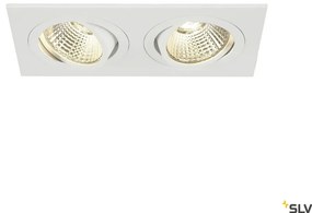 SLV NEW TRIA 1 SET 113891 Beépíthető spotlámpa 2x14W/LED 2700K 1160LM IP20