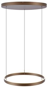 Design függőlámpa sötét bronz 3 lépésben dimmelhető - Titmus