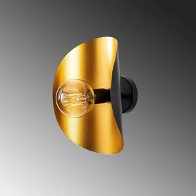 Fekete-aranyszínű fali lámpa Sivani – Opviq lights