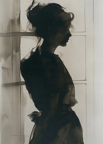 Poszter 50x70cm Vázlat félárnyék