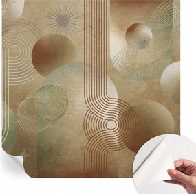 Fali fotótapéta előszoba konyhába Geometrikus minta 250x250 cm