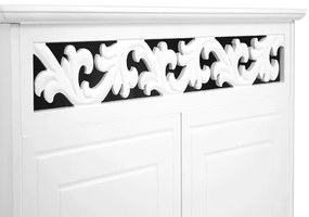 JERSEY komód, 76x65x35cm, fehér Casaria