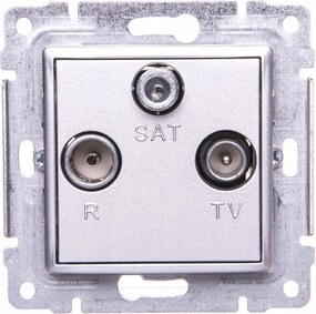 Rtv-sat fali antenna aljzat Kos Vena ezüst 5140 76