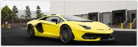 Poszterek 200x66 Sárga sportautó L4MB0