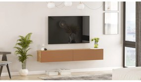 TV asztal/Szekrény France 8 (atlanti fenyő + tégla) . 1102147