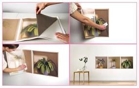 Buddha Statue 3D hatású öntapadós matrica - Ambiance