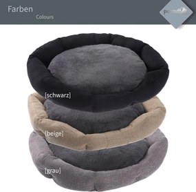 PESTUFF Kutyafekhely Octagon 50 x 57 x 13 cm fekete