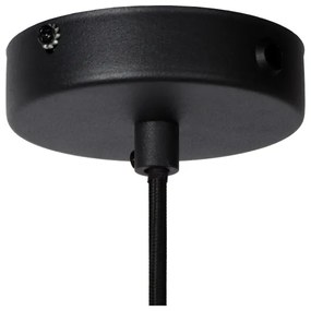 Lucide 78395/01/30 - Csillár zsinóron GASSET 1xE27/60W/230V fekete