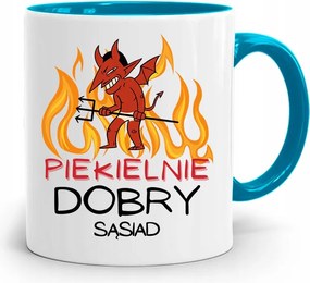 Szomszédnak Kék Ajándék Bögre fényképes nyomtatással